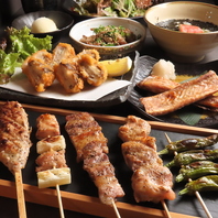 焼鳥はもちろん、他のメニューも絶品です！