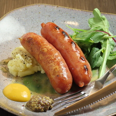ソーセージ鉄板焼~じゃがバター添え~