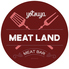 個室×熟成肉バル×クラフトビール　MEATLAND (ミートランド)  四ツ谷店のロゴ
