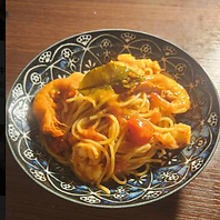 リングイネ　渡り蟹のフレッシュトマトソース