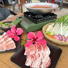 与那国島むんぶキッチンのコース写真