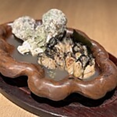 牡蠣の松前焼き