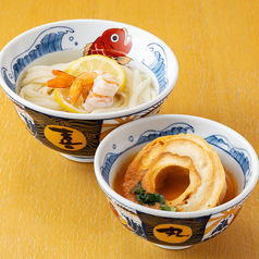 昆布水つけうどん ~濃厚海老だしつゆ~