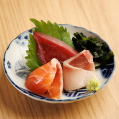 お造り3種盛り(1人前) 