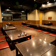 【総席数62席！ゆったり過ごせる雰囲気のお店◎】