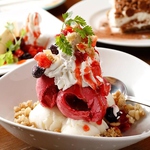 【デザート】実はワインは合いものとも相性が良いです♪くちどけや後味をまろやかに◎