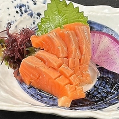 サーモン刺身
