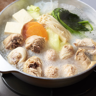 【博多伝統の味】 地鶏の水炊き