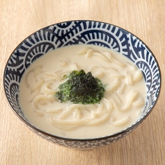 生海苔の豆乳クリームうどん（温）