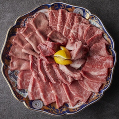 黒毛和牛盛り合わせ6種