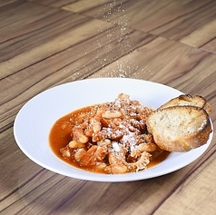 トリッパのトマトソース煮込み