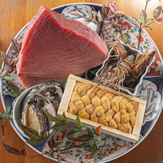 市場直送！大将厳選の豪快お造りと旬の海鮮