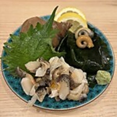 活つぶ貝刺身