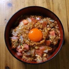 トマ玉カレー親子丼