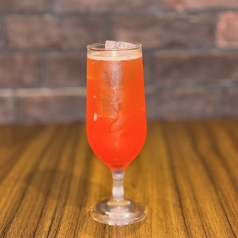 ピンクグレープフルーツのスプモーニ