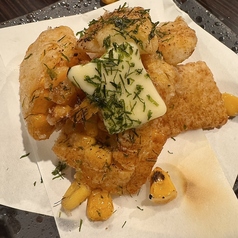 もろこしの唐揚げ バター醤油