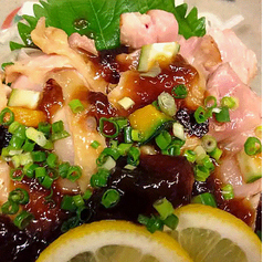 地鶏もも塩麹タタキ