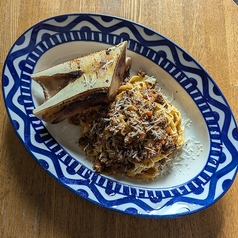 コラーゲンたっぷり牛骨のボロネーゼ