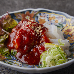 イカフェ～韓国風イカ刺し身～