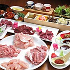 信州牛を堪能できる充実の焼肉コース