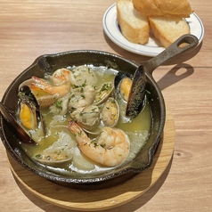 魚介たっぷりアヒージョ