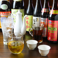中華のプロが厳選したドリンクラインナップ
