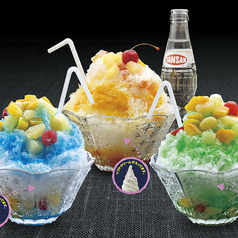 氷クリームソーダ～三種～