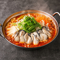 料理メニュー写真&nbsp;牡蠣の旨辛チゲ鍋