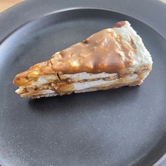 塩キャラメルのレアチーズケーキ