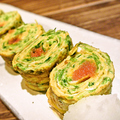 料理メニュー写真&nbsp;鉄板de極上出汁巻き玉子～青さ明太～