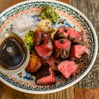 炭火の香ばしさが堪らない◎沖縄県産和牛ヒレ肉