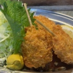 まぐろメンチ串揚げ