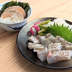 鮮度抜群のお刺身も