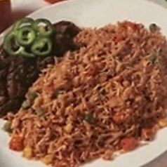 【African】トラディショナル アフリカンジョロフライス with マトン