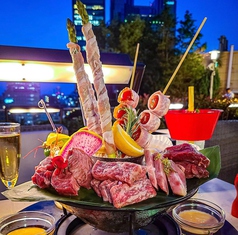 THE ROOFTOP BBQ ビアガーデン なんばパークス店のコース写真