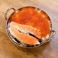 鮭とイクラの親子みぞれ鍋（1人前）