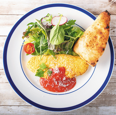 【フリードリンク付き】オムレツモーニングプレート