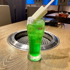 メロンソーダフロート