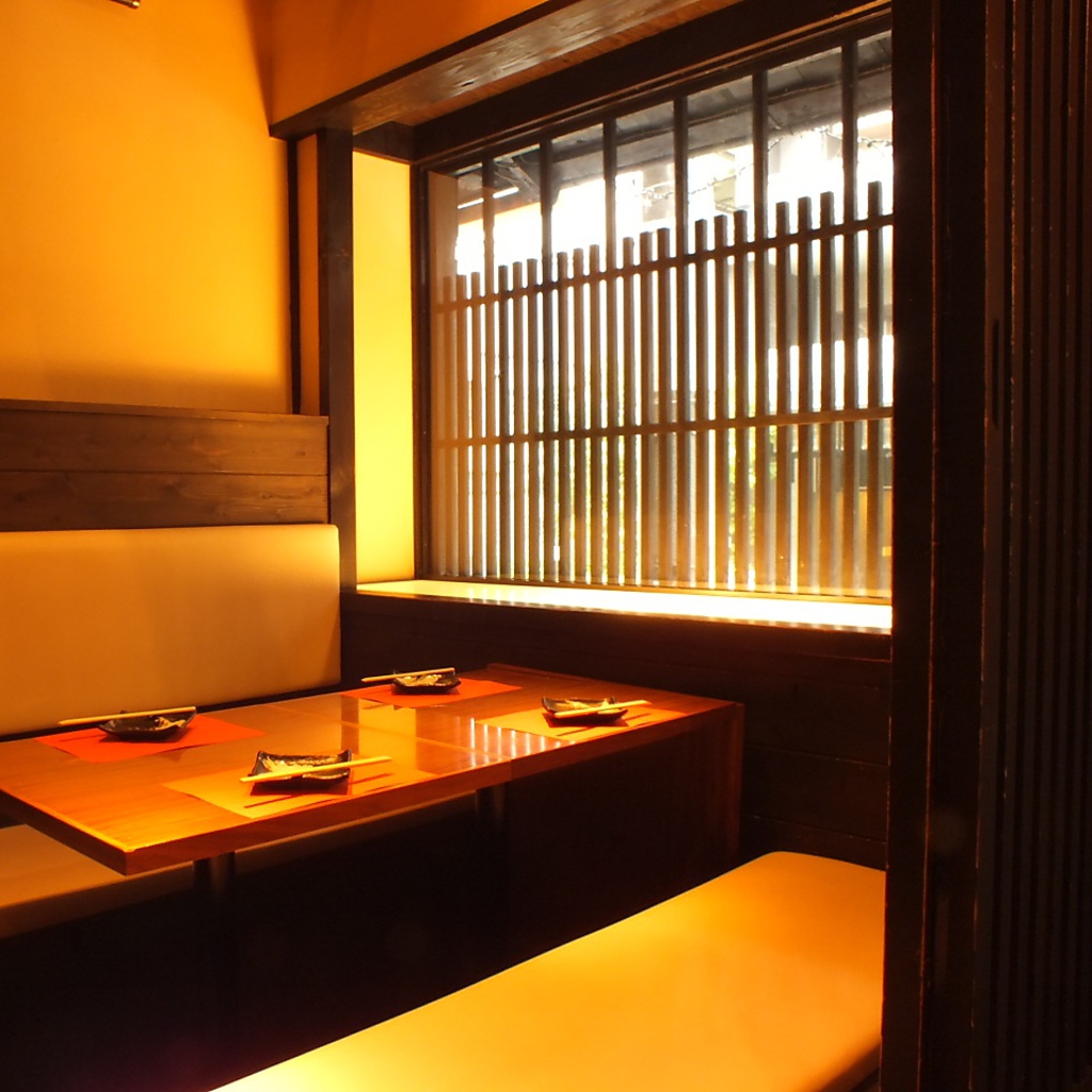 雅やかな京町屋を改装した店内は趣のある落ち着いた内装！接待などにもご利用いただけます☆