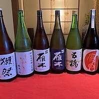 豊富な地酒をご用意しております♪