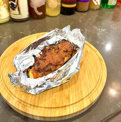 なすと肉味噌のチーズ焼き