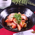 料理メニュー写真&nbsp;黒酢の紫蘇トマト