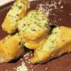 長イモの唐揚げ 和風ジェノベーゼソース