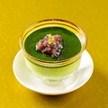 料理メニュー写真 えにしの宇治抹茶プリン