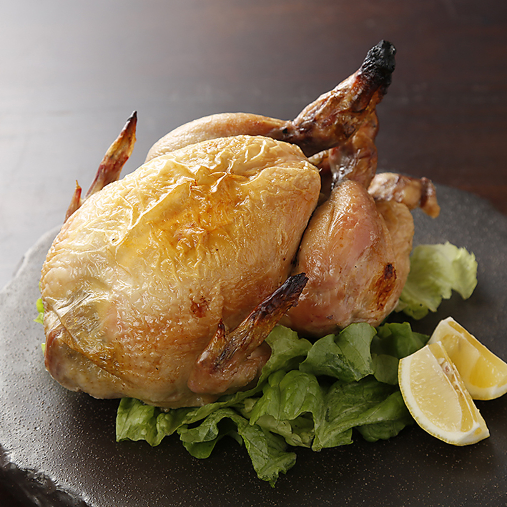 こだわりの味付けのチキン