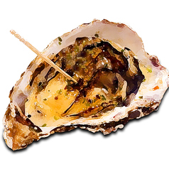 殻付きカキ ガーリックバター焼き