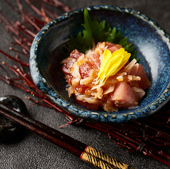 マグロ梅水晶
