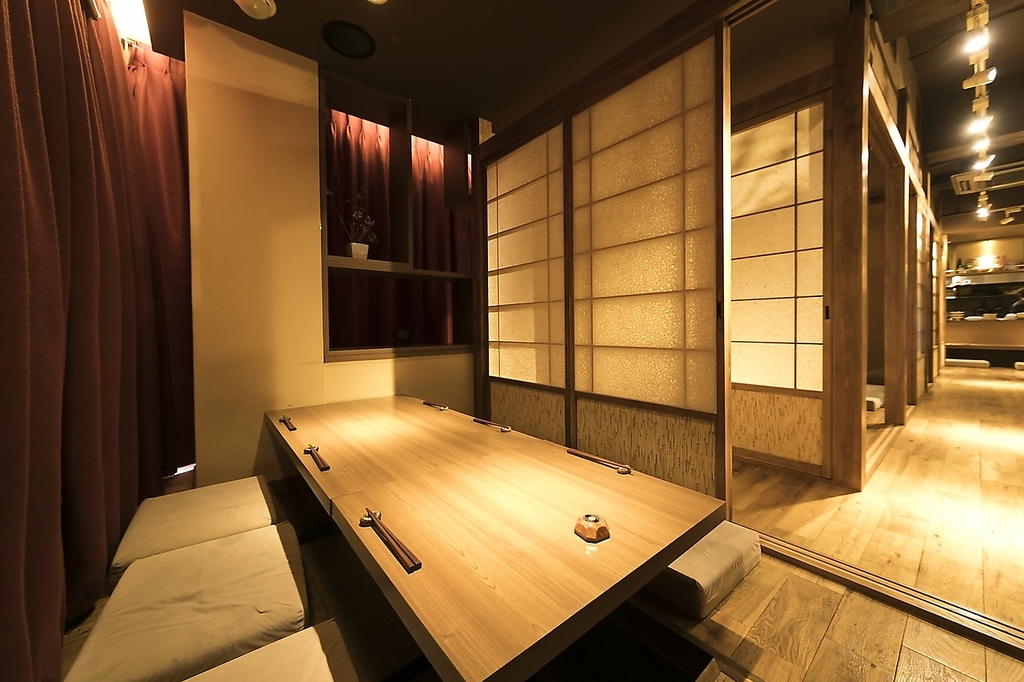 各種個室をご用意しています。様々なシーンでお使いいただけます！