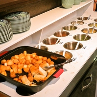 組合せ無限大！バリエーション豊富なつけダレ！