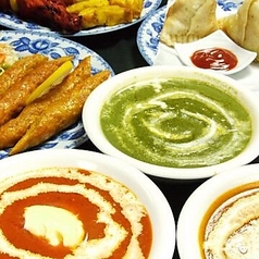 カレーの辛さはご自由にお選びいただけます
